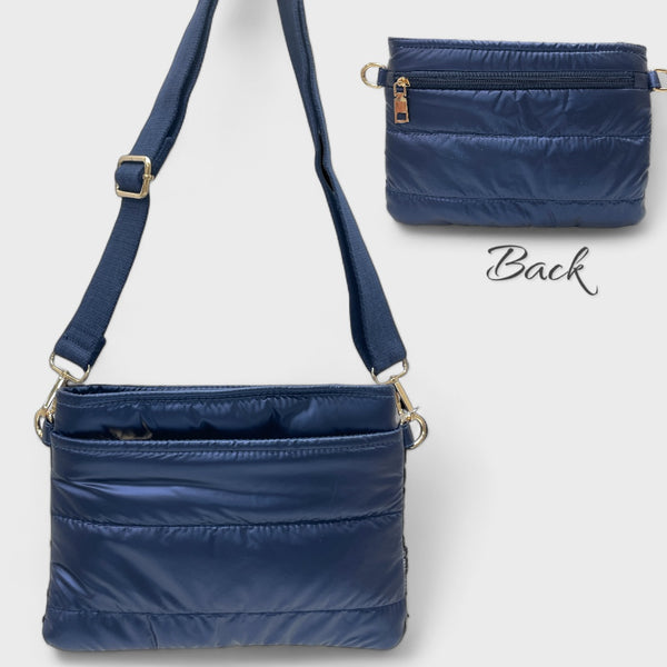 Puffer Shoulder  Crossbody Bag Purse