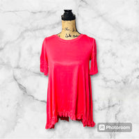ROSE FLOWY TOP