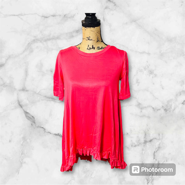 ROSE FLOWY TOP