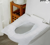 PORTABLE DISPOSABLE TOILET SEAT COVERS
