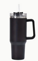 40OZ DOUBLE INSULATED TUMBLER WITH STRAW