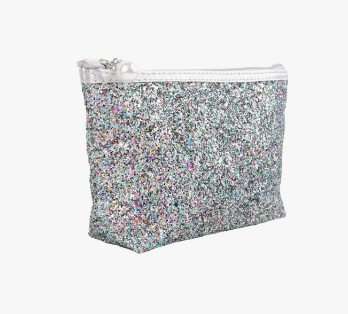 GLITTER COSMETIC POUCH