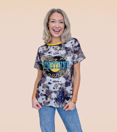 PLAY SOMETHING COUNTRY SOFT TEE TOP