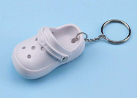 TINY CROC SHOE KEYCHAIN