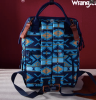 TURQUOISE AZTEC WRANGLER CALLIE BACKPACK