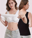 SOLID COLOR PADDED BRA TANK
