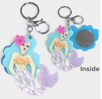 CHARACTER MIRROR KEYCHAIN