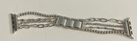 SILVER 4 CHAIN IWATCH BAND