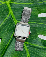 SILVER MESH MAGNETIC WATCHES