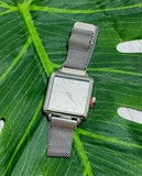 SILVER MESH MAGNETIC WATCHES