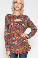 FALL LEO CUT OUT TOP
