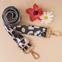 WHITE LEO PURSE/BAG STRAP