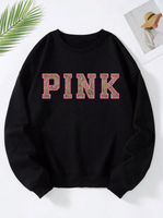 BLACK PINK LEO SWEATSHIRT