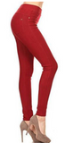 MIRACLE PANT LEGGINGS BURGUNDY