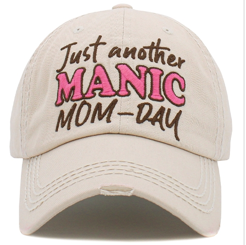 JUST ANOTHER MANIC MOM-DAY HAT