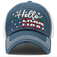 HELLO FREEDOM HAT